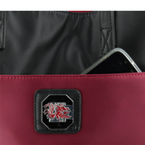 South Carolina Gamecocks Black and Red Phyllis Purse
