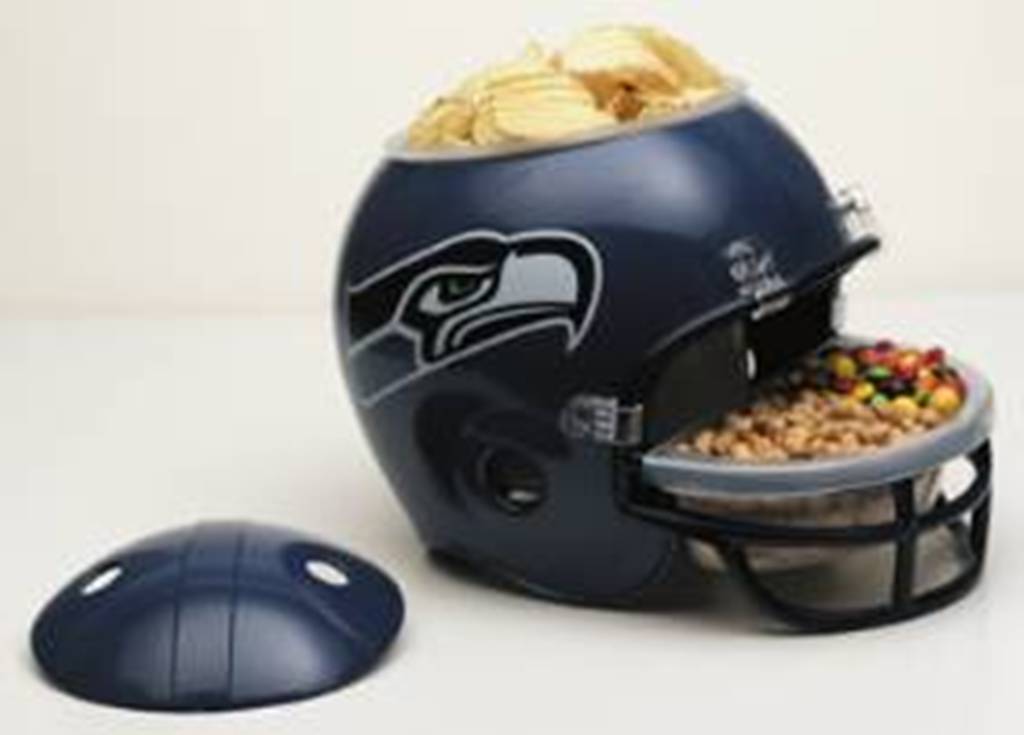 american football nfl snack helmet Seattle Seahawks Snack Helmet – Gridiron Thunder Sports