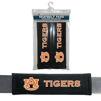 Auburn Tigers Padded Seat Belt Pads OUT OF STOCK