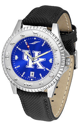 Kentucky Wildcats Men's Competitor AnoChrome Leather Band Watch
