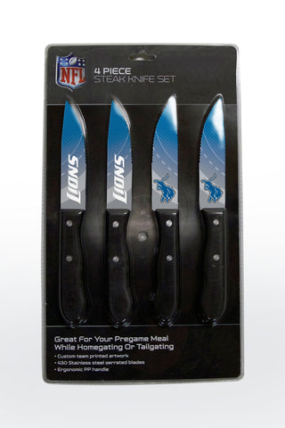 Detroit Lions 4 Piece Knife Set (OUT OF STOCK)