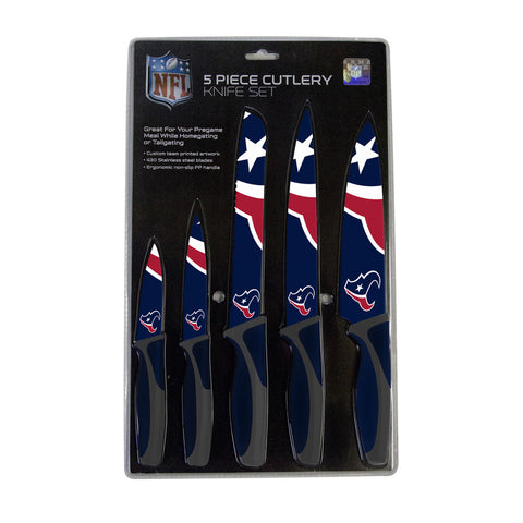 Houston Texans 5 Piece Knife Set (OUT OF STOCK)