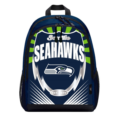 Seattle Seahawks Lightning Graphics Backpack OUT OF STOCK