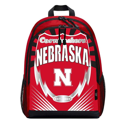 Nebraska Huskers Lightning Graphics Backpack OUT OF STOCK