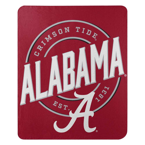 Alabama Crimson Tide Blanket 50 x 60 Fleece Campaign Design