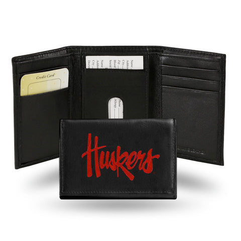 Nebraska Cornhuskers Men's Tri Fold Wallet